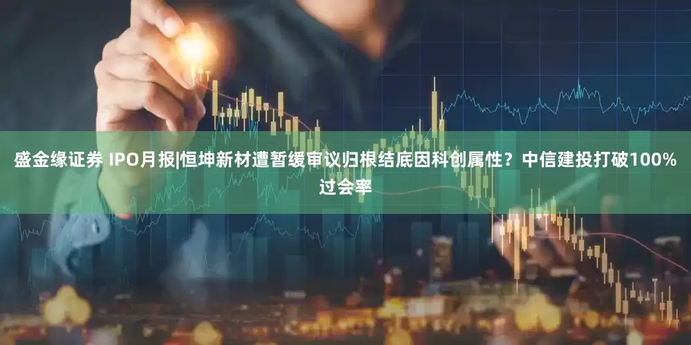 盛金缘证券 IPO月报|恒坤新材遭暂缓审议归根结底因科创属性？中信建投打破100%过会率