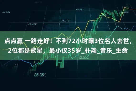 点点赢 一路走好！不到72小时曝3位名人去世，2位都是歌星，最小仅35岁_朴翔_音乐_生命